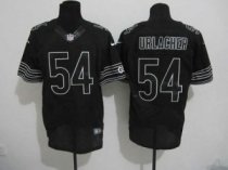 Nike Bears -54 Brian Urlacher Black Shadow Stitched NFL Elite Jersey Nike Bears -54 Brian Urlacher Black Shadow Stitched NFL Elite Jersey