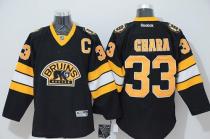 Boston Bruins -33 Chara Stitched Black Third NHL Jersey Boston Bruins -33 Chara Stitched Black Third NHL Jersey