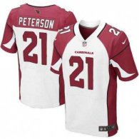 Nike Arizona Cardinals -21 Peterson Jersey White Elite Road Jersey