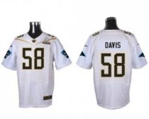 Nike Carolina Panthers -58 Thomas Davis White 2016 Pro Bowl Stitched NFL Elite Jersey Nike Carolina Panthers -58 Thomas Davis White 2016 Pro Bowl Stitched NFL Elite Jersey