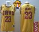 Revolution 30 Autographed Cleveland Cavaliers -23 LeBron James Yellow Alternate The Finals Patch Sti