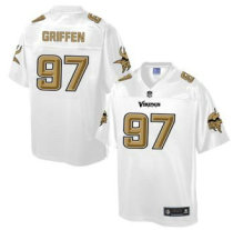 Nike Minnesota Vikings -97 Everson Griffen White NFL Pro Line Fashion Game Jersey Nike Minnesota Vikings -97 Everson Griffen White NFL Pro Line Fashion Game Jersey