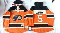 Philadelphia Flyers -5 Braydon Coburn Orange Sawyer Hooded Sweatshirt Stitched NHL Jersey Philadelphia Flyers -5 Braydon Coburn Orange Sawyer Hooded Sweatshirt Stitched NHL Jersey