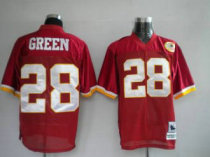 Mitchell and Ness Redskins -28 Darrell Green Stitched Red 50TH Anniversary NFL Jersey Mitchell and Ness Redskins -28 Darrell Green Stitched Red 50TH Anniversary NFL Jersey