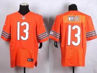 Nike Chicago Bears -13 Kevin White Orange Alternate Stitched NFL Elite Jersey