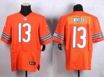 Nike Chicago Bears -13 Kevin White Orange Alternate Stitched NFL Elite Jersey Nike Chicago Bears -13 Kevin White Orange Alternate Stitched NFL Elite Jersey
