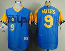 Tampa Bay Rays #9 Wil Myers Light Blue 1988 Turn Back The Clcok Stitched MLB Jersey Tampa Bay Rays #9 Wil Myers Light Blue 1988 Turn Back The Clcok Stitched MLB Jersey
