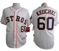 Houston Astros #60 Dallas Keuchel White Cool Base Stitched MLB Jersey