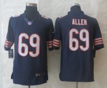 New Nike Chicago Bears 69 Allen Blue Limited Jersey New Nike Chicago Bears 69 Allen Blue Limited Jersey