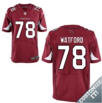 Nike Arizona Cardinals -78 Watford Jersey Red Elite Home Jersey