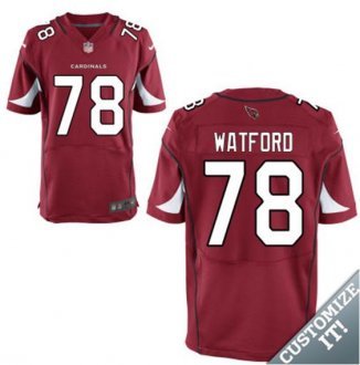 Nike Arizona Cardinals -78 Watford Jersey Red Elite Home Jersey