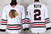 Chicago Blackhawks -2 Duncan Keith Stitched White NHL Jersey