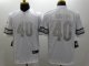 Nike Chicago Bears -40 Gale Sayers White NFL Limited Platinum Jersey