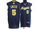 Denver Nuggets -5 JR Smith Stitched Dark Blue NBA Jersey