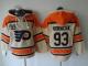 Philadelphia Flyers -93 Jakub Voracek Cream Sawyer Hooded Sweatshirt Stitched NHL Jersey