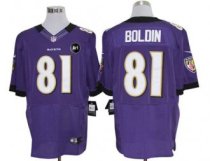 Nike Ravens -81 Anquan Boldin Purple Team Color With Art Patch Men Stitched NFL Elite Jersey Nike Ravens -81 Anquan Boldin Purple Team Color With Art Patch Men Stitched NFL Elite Jersey
