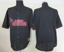 Philadelphia Phillies Blank Black Fashion Stitched MLB Jersey Philadelphia Phillies Blank Black Fashion Stitched MLB Jersey