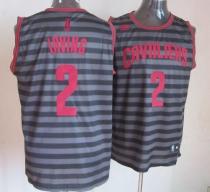 Cleveland Cavaliers -2 Kyrie Irving Black Grey Groove Stitched NBA Jersey Cleveland Cavaliers -2 Kyrie Irving Black Grey Groove Stitched NBA Jersey
