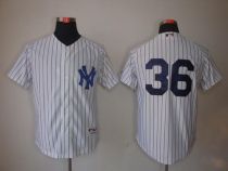New York Yankees -36 Carlos Beltran White Stitched MLB Jersey