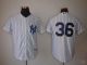 New York Yankees -36 Carlos Beltran White Stitched MLB Jersey