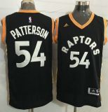 Toronto Raptors -54 Patrick Patterson Black Gold Stitched NBA Jersey