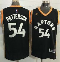 Toronto Raptors -54 Patrick Patterson Black Gold Stitched NBA Jersey