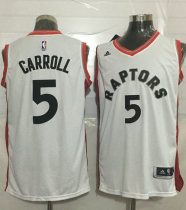 Toronto Raptors -5 DeMarre Carroll White Stitched NBA Jersey Toronto Raptors -5 DeMarre Carroll White Stitched NBA Jersey