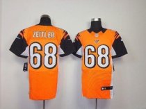 Nike Bengals -68 Kevin Zeitler Orange Alternate Stitched NFL Elite Jersey Nike Bengals -68 Kevin Zeitler Orange Alternate Stitched NFL Elite Jersey