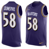 Nike Ravens -58 Elvis Dumervil Purple Team Color Men Stitched NFL Limited Tank Top Jersey Nike Ravens -58 Elvis Dumervil Purple Team Color Men Stitched NFL Limited Tank Top Jersey