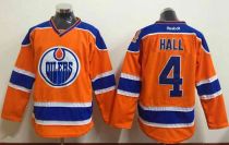 Edmonton Oilers -4 Taylor Hall Orange Stitched NHL Jersey Edmonton Oilers -4 Taylor Hall Orange Stitched NHL Jersey