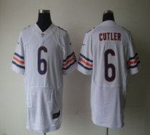 Nike Bears -6 Jay Cutler White Stitched NFL Elite Jersey Nike Bears -6 Jay Cutler White Stitched NFL Elite Jersey