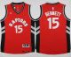 Toronto Raptors -15 Anthony Bennett Red Stitched NBA Jersey