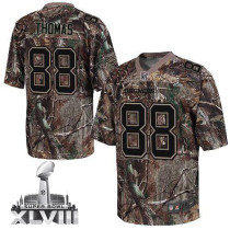 Nike Denver Broncos #88 Demaryius Thomas Camo Super Bowl XLVIII Men's Stitched NFL Realtree Elite Je