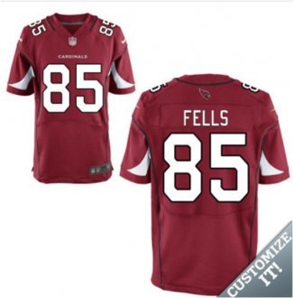 Nike Arizona Cardinals -85 Fells Jersey Red Elite Home Jersey