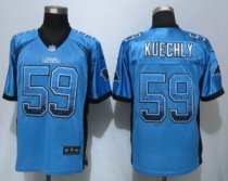 Nike Carolina Panthers -59 Luke Kuechly Drift Fashion Blue Elite Jerseys Nike Carolina Panthers -59 Luke Kuechly Drift Fashion Blue Elite Jerseys