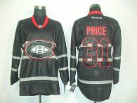 Montreal Canadiens -31 Carey Price Black Ice Stitched NHL Jersey