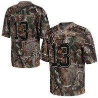 Nike Dolphins -13 Dan Marino Camo Stitched NFL Realtree Elite Jersey