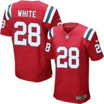 Nike New England Patriots -28 James White Red Alternate Stitched NFL Elite Jersey Nike New England Patriots -28 James White Red Alternate Stitched NFL Elite Jersey