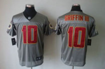 Nike Redskins -10 Robert Griffin III Grey Shadow Stitched NFL Elite Jersey Nike Redskins -10 Robert Griffin III Grey Shadow Stitched NFL Elite Jersey