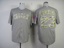 Chicago Cubs -23 Ryne Sandberg Grey USMC Cool Base Stitched MLB Jersey Chicago Cubs -23 Ryne Sandberg Grey USMC Cool Base Stitched MLB Jersey