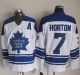 Toronto Maple Leafs -7 Tim Horton White CCM Throwback Third Stitched NHL Jersey