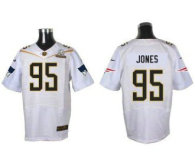 Nike New England Patriots -95 Chandler Jones White 2016 Pro Bowl Stitched NFL Elite Jersey
