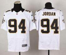 Nike New Orleans Saints #94 Cameron Jordan White Men's Stitched NFL Elite Jersey Nike New Orleans Saints #94 Cameron Jordan White Men's Stitched NFL Elite Jersey