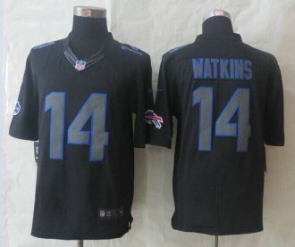 New Nike Buffalo Bills -14 Sammy Watkins Impact Limited Black Jerseys