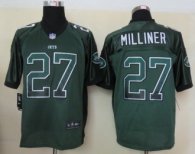 2013 NEW Nike New York Jets 27 Milliner Drift Fashion Green Elite Jerseys