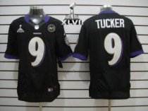 Nike Ravens -9 Justin Tucker Black Alternate Super Bowl XLVII Stitched NFL Elite Jersey Nike Ravens -9 Justin Tucker Black Alternate Super Bowl XLVII Stitched NFL Elite Jersey
