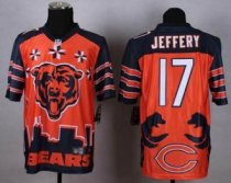 Nike Chicago Bears -17 Alshon Jeffery Orange NFL Elite Noble Fashion Jersey Nike Chicago Bears -17 Alshon Jeffery Orange NFL Elite Noble Fashion Jersey