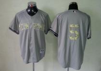 New York Yankees -5 Joe DiMaggio Grey USMC Cool Base Stitched MLB Jersey New York Yankees -5 Joe DiMaggio Grey USMC Cool Base Stitched MLB Jersey