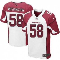 Nike Arizona Cardinals -58 Washington Jersey White Elite Road Jersey