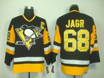 Pittsburgh Penguins -68 Jaromir Jagr Black CCM Throwback Stitched NHL Jersey Pittsburgh Penguins -68 Jaromir Jagr Black CCM Throwback Stitched NHL Jersey